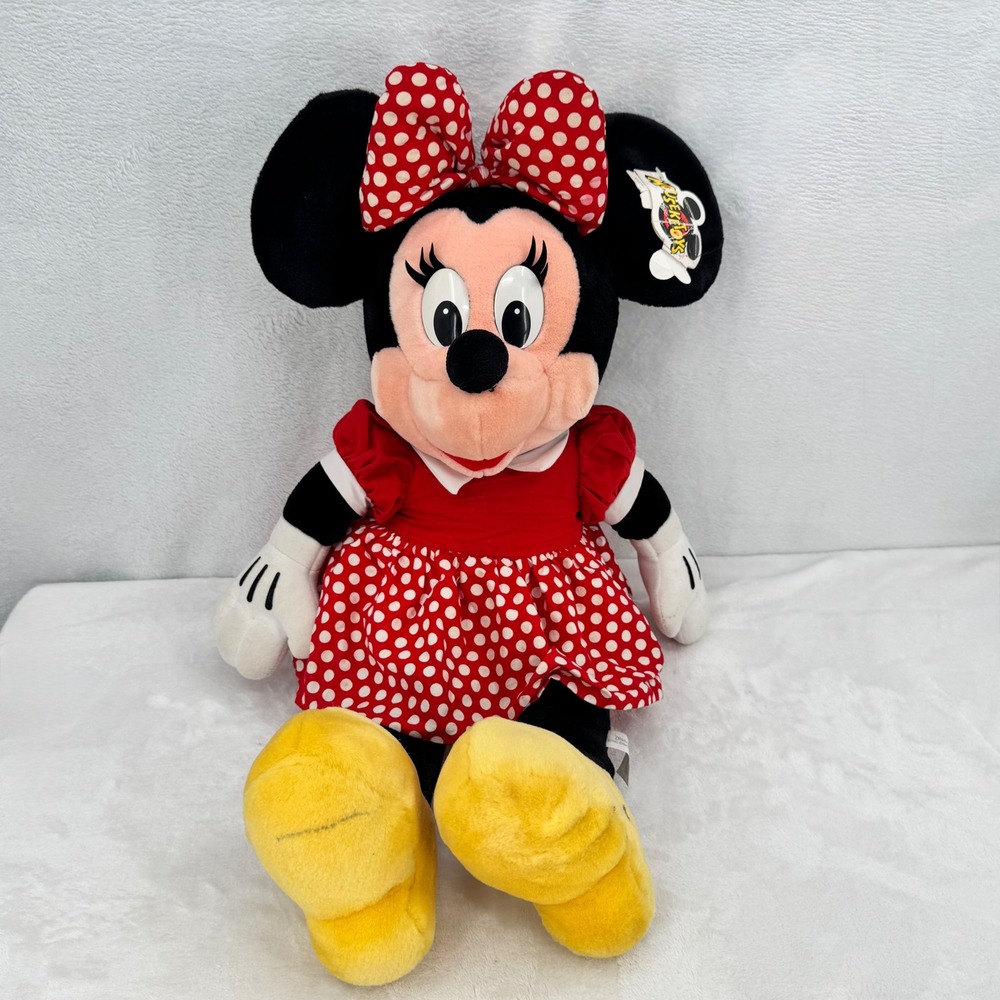 Vintage Disney Minnie Mouse Mouseketoys Plush 24" Disneyland Collectible Release - Picture 1 of 13